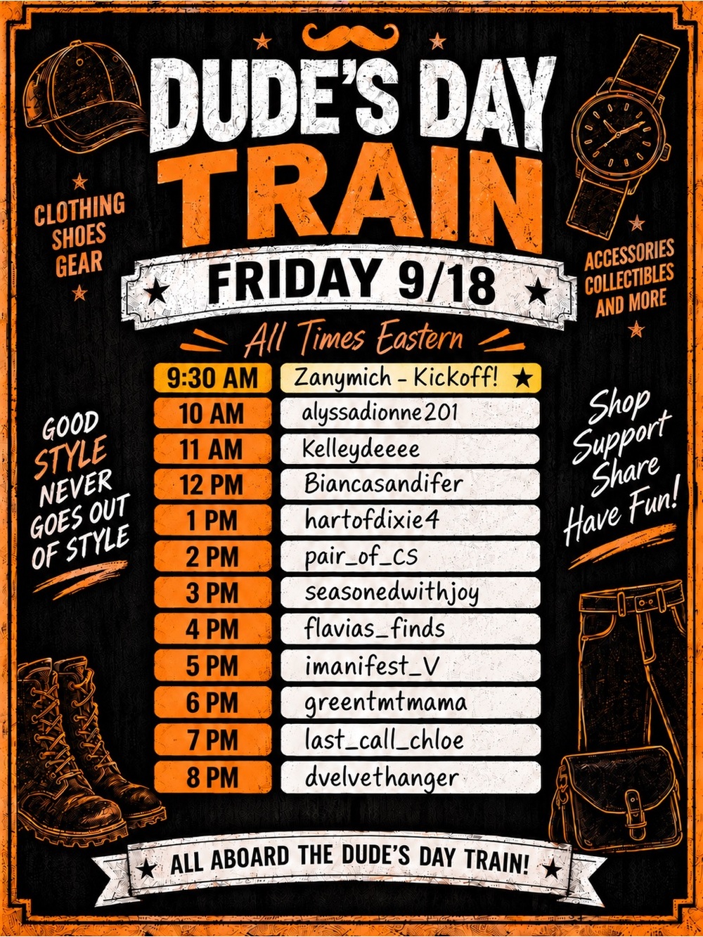 10/15/26 - Dude’s Day Train 🚂 - Picture 2 of 3